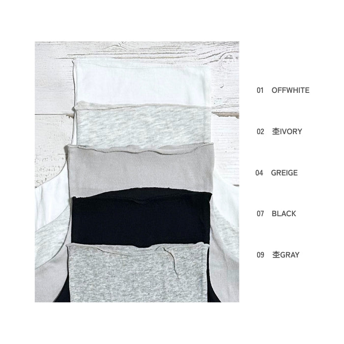 0074・0075・0076 UVカットボトルネック無地タンクトップ