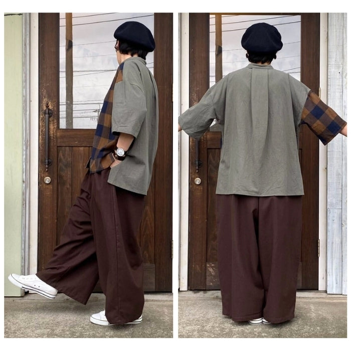 7050 綿ワイドパンツ