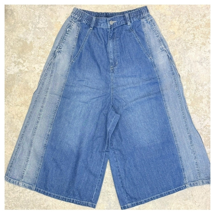 226996 サイドジアミドルデニムパンツ
