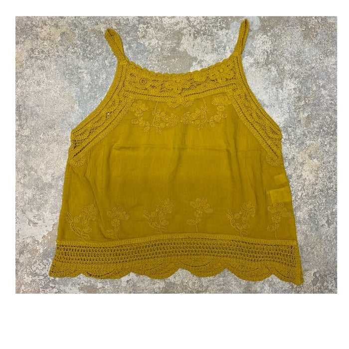 2227 レース刺繍キャミベスト