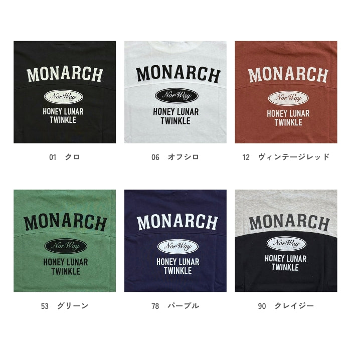 51021 ニットリブ付きロゴTシャツ
