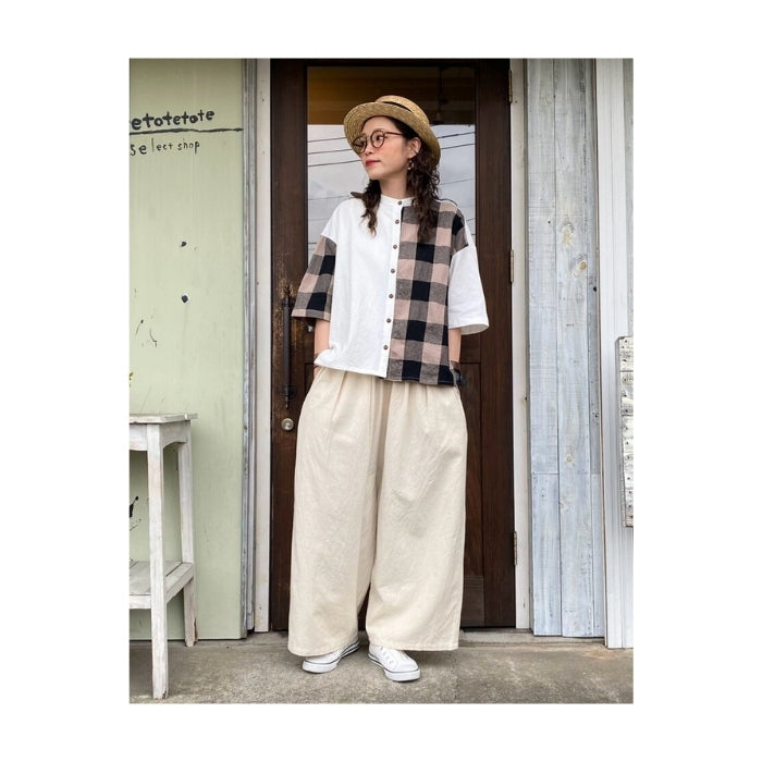 7050 綿ワイドパンツ