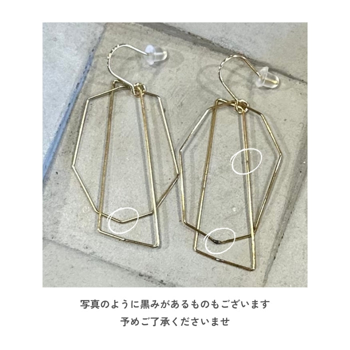 無垢真鍮ピアス・イヤリング