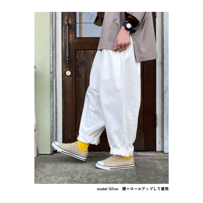 1242102 ダボットパンツ OFF WHITE