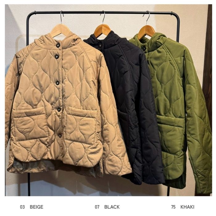 2564 撥水加工キルティングブルゾン