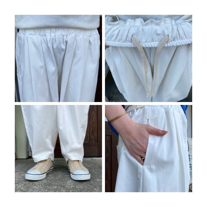 1242102 ダボットパンツ OFF WHITE