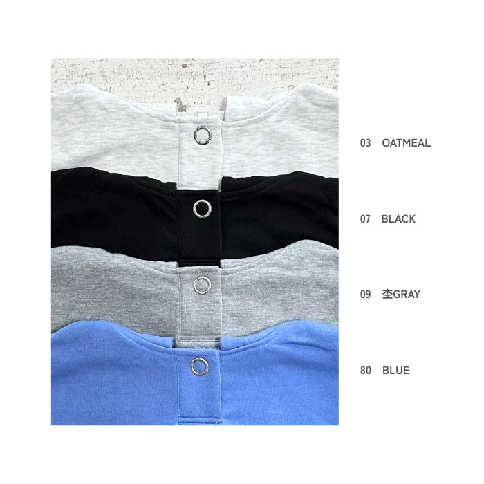 0781　裏毛フーディプルオーバー