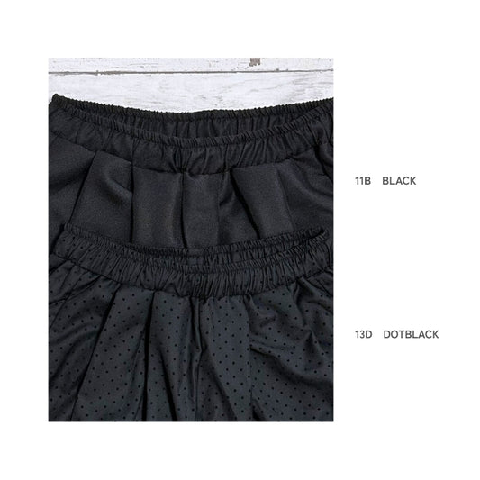 1942729　無地・ドットダボっとパンツ