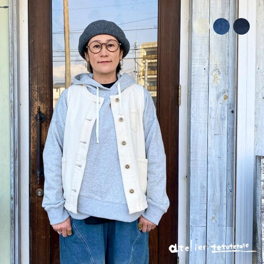 2555　デニムベスト