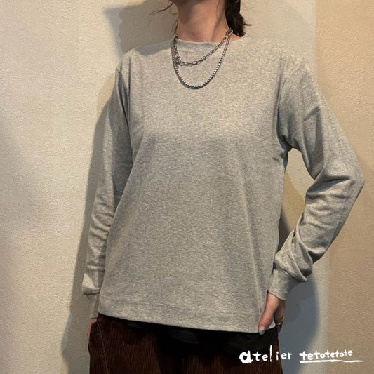 4472　クルーネック長袖PO