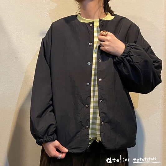 2777　吸温発熱中綿入りワッシャーブルゾン