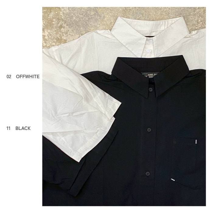 76050450　オックス七分袖シャツ