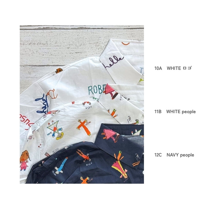 1742685　綿100％柄シャツ