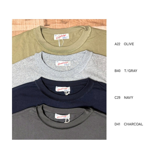 81215109　後ポケット付きワイド6分袖プルオーバー