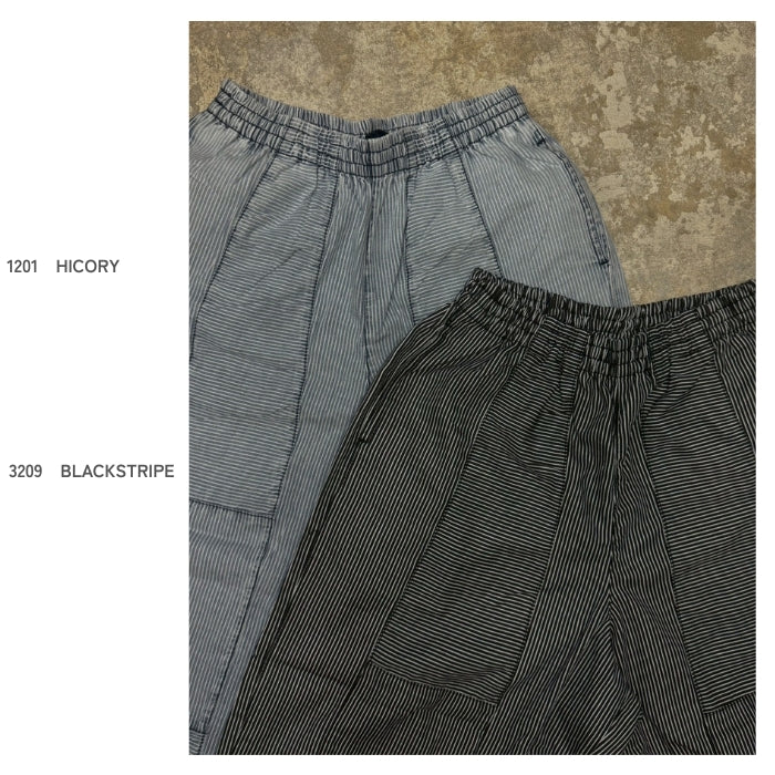 226008　HICORYパラシュートデニムパンツ