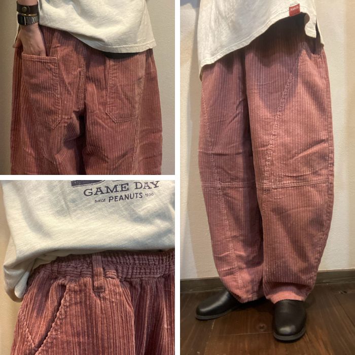 226038　コーデュロイボールパンツ