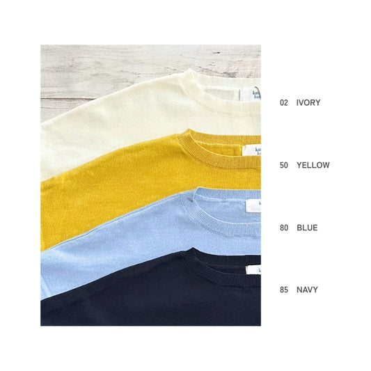 3210　ニットワイドプルオーバー