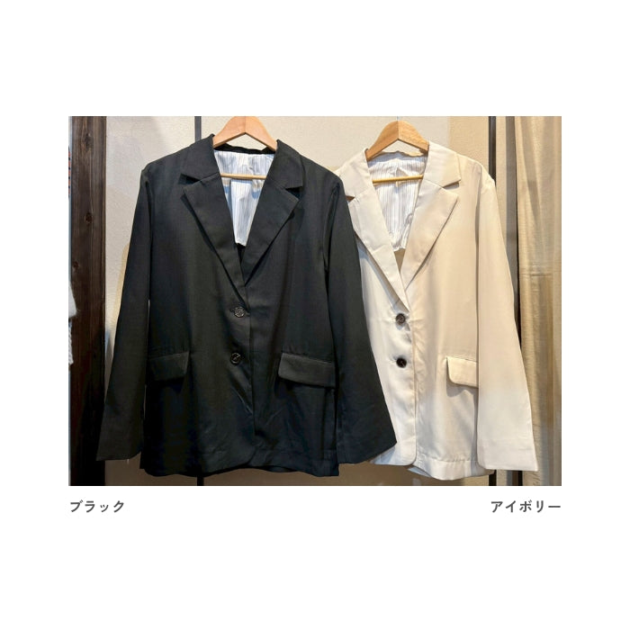 32507　リネンタッチテーラードジャケット