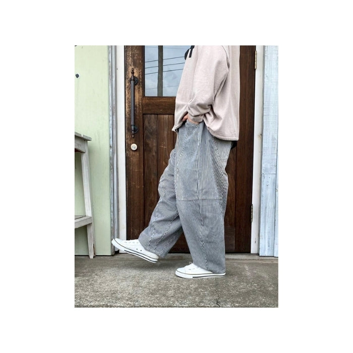 226993　カラーヒッコリーボールパンツ