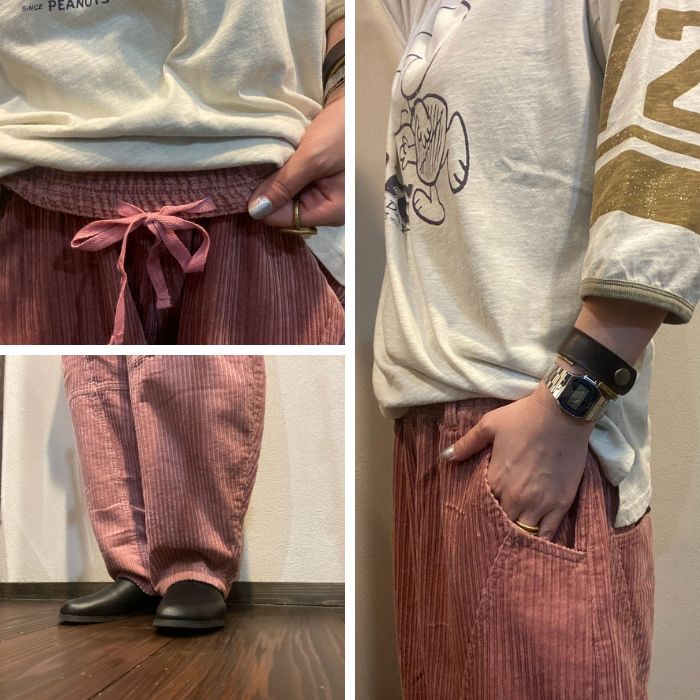 226038　コーデュロイボールパンツ