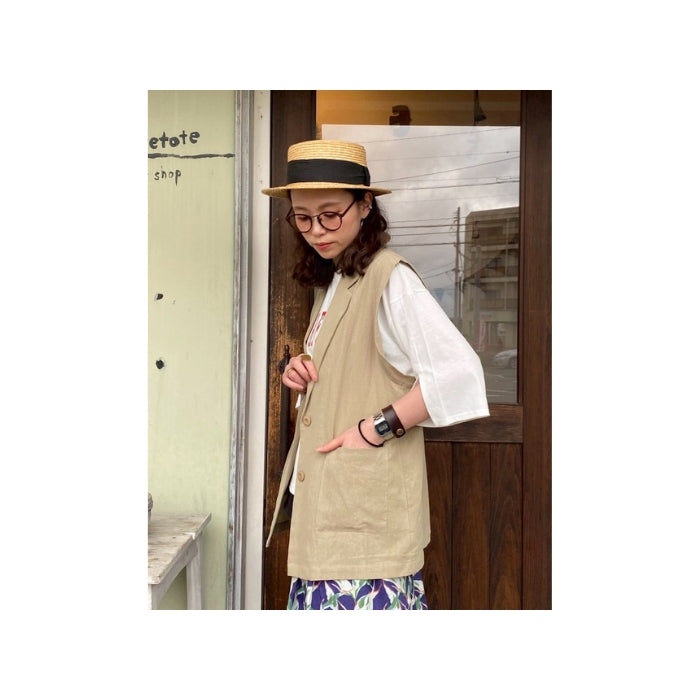 71215119　テーラー衿ベスト