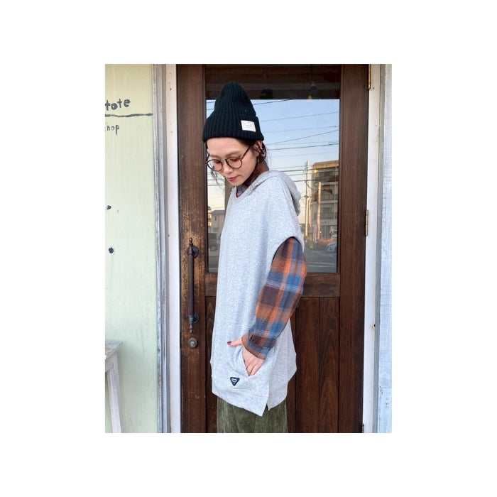 80414674　ロングフードベスト