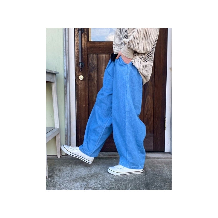 2191　バルーンシルエットデニムパンツ