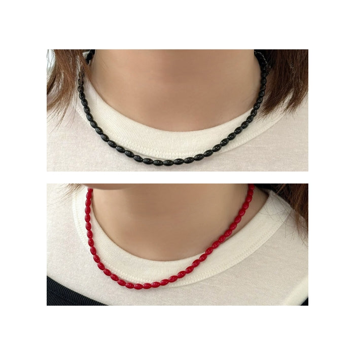 2509　オニキスネックレス