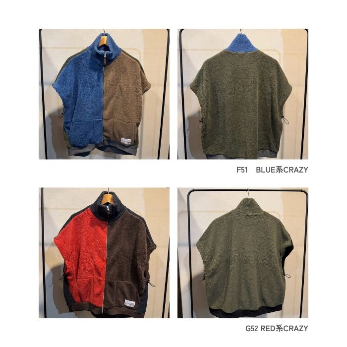 80615417　スタンドZIPベスト
