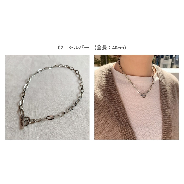 サージカルステンレスネックレス