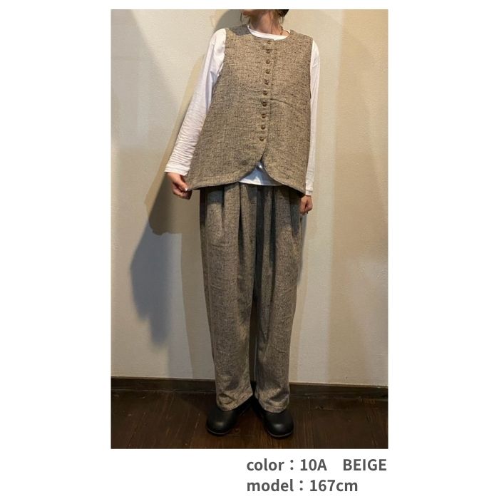 1543420	ネップ入りパンツ