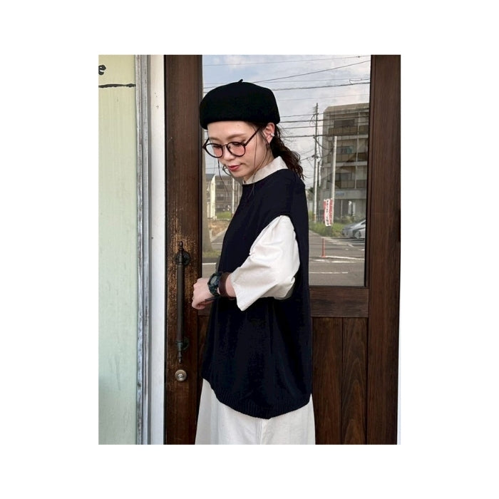 5096　綿ニットベスト