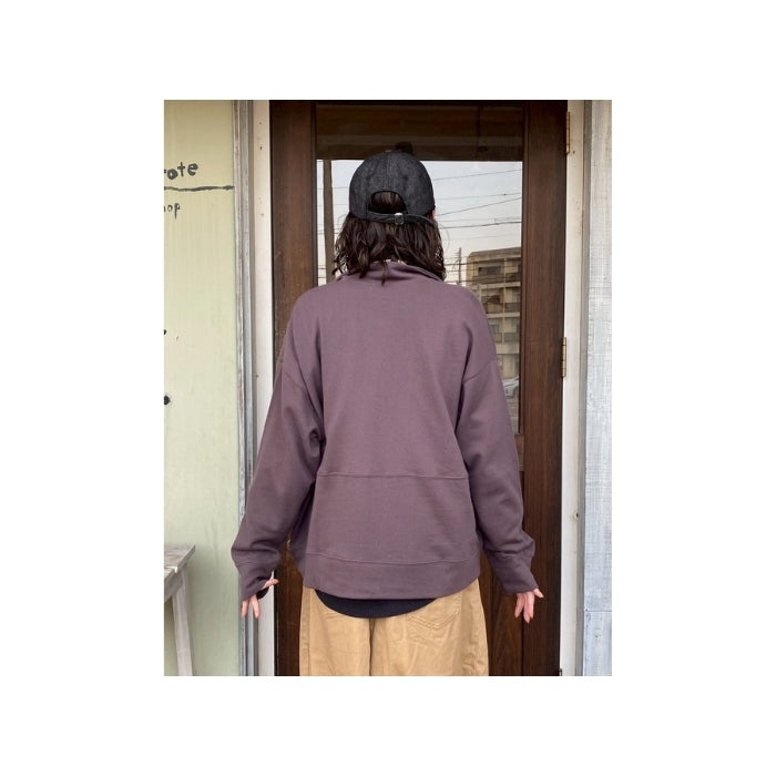 80514707　オフハイネックカーディガン