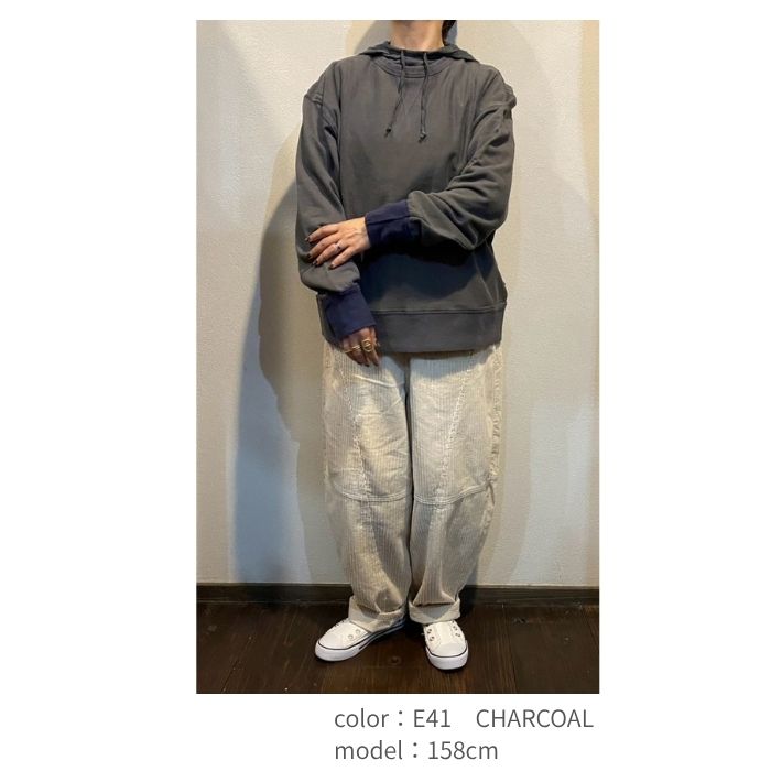 80615434	袖口配色リブPO