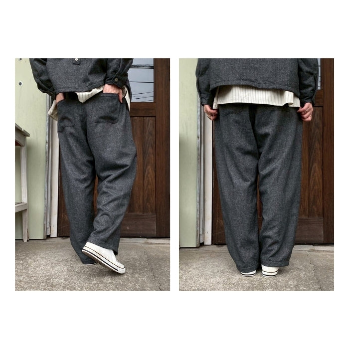 2014　毛混ツイードパンツ