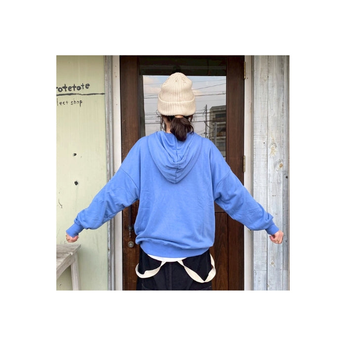 0781　裏毛フーディプルオーバー