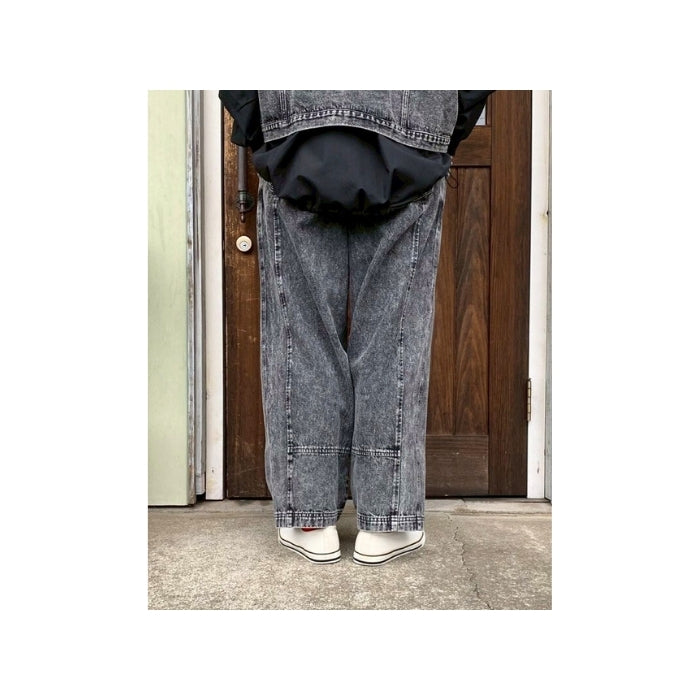 262425　カラーデニムコクーンパンツ