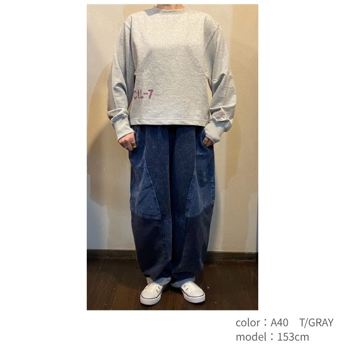 80515387　袖下RIB切替ドルマンPO