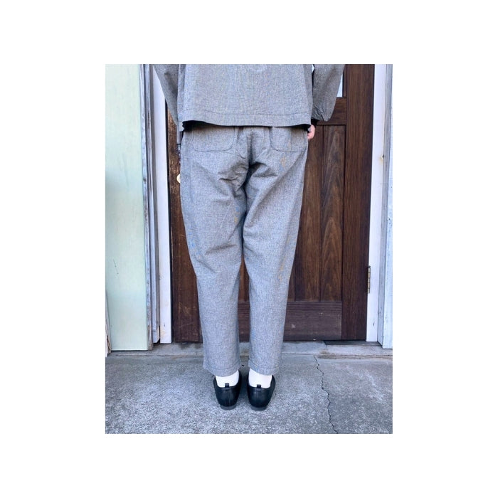 2086　タック入りワイドパンツ