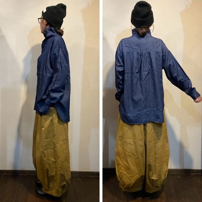 70615467　ボトルネックシャツ
