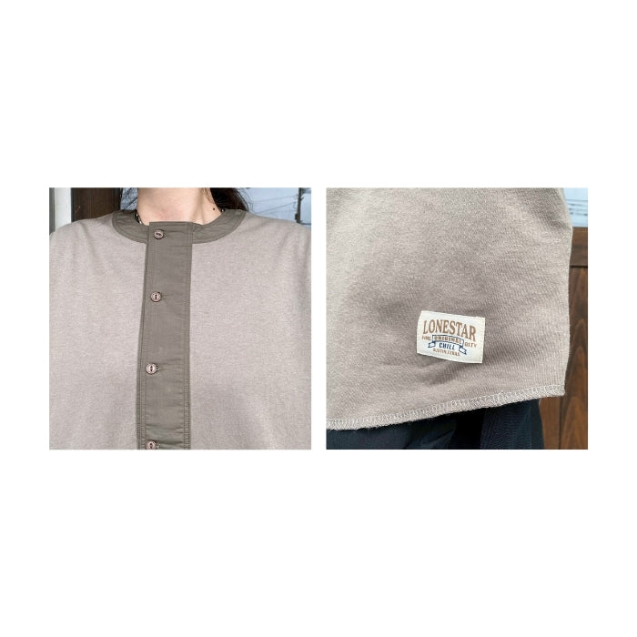 81014962　布帛スキッパープルオーバー