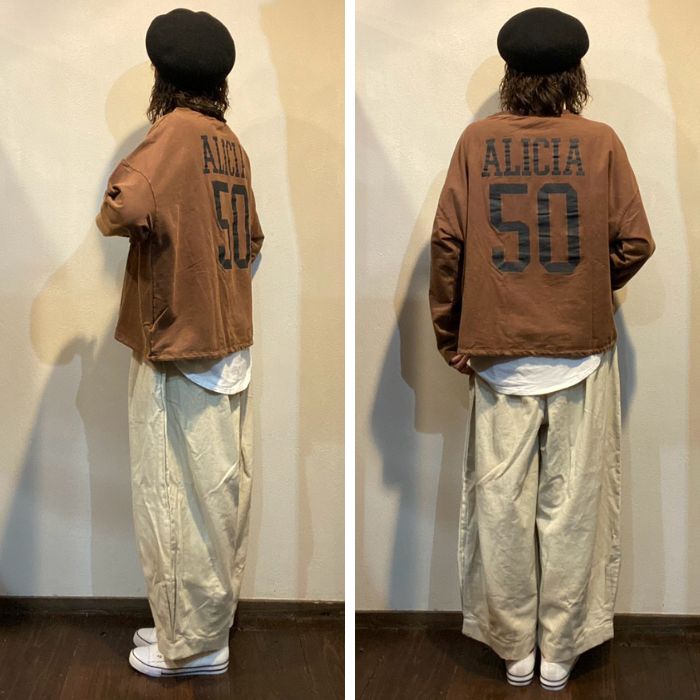 264623　number裏毛PO