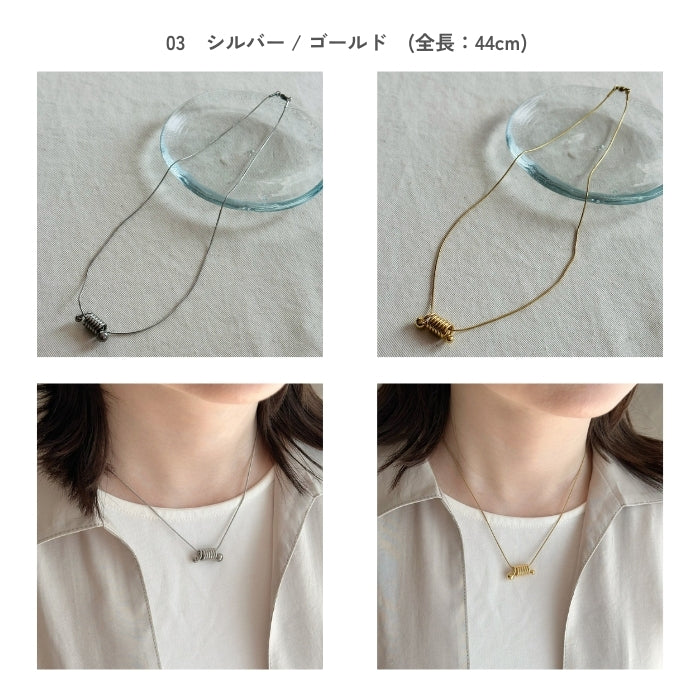 サージカルステンレスネックレス
