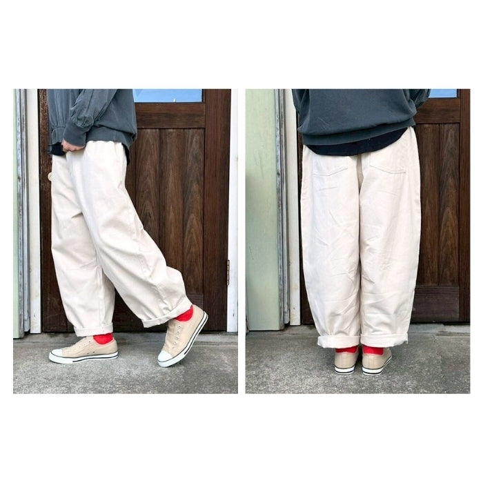 6218　デニム・ツイルコクーンパンツ