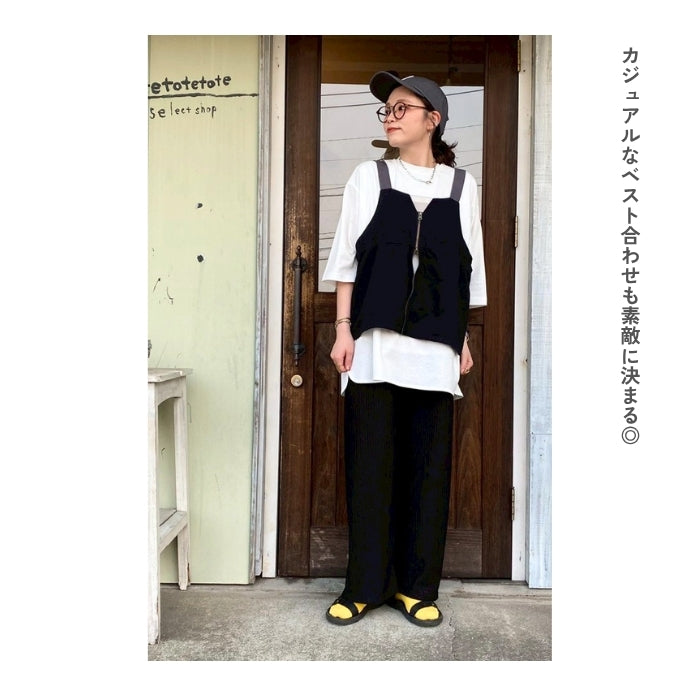9461　リラックスプリーツパンツ