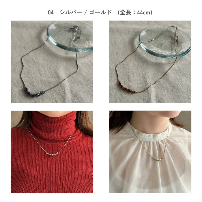 サージカルステンレスネックレス