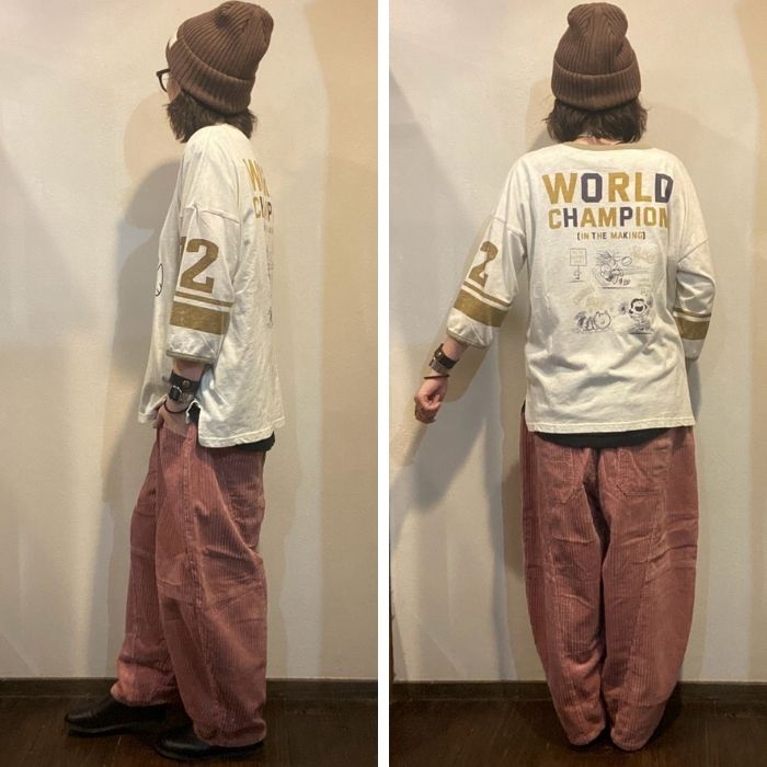 226038　コーデュロイボールパンツ