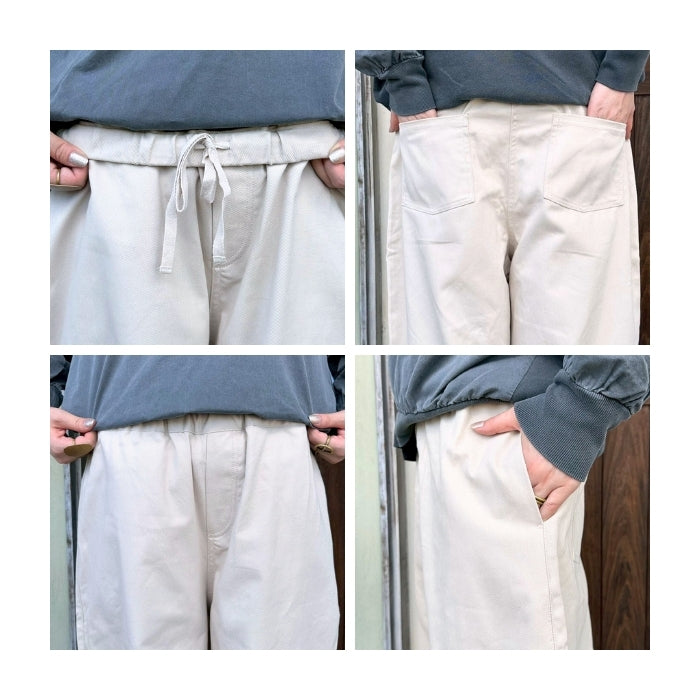 6218　デニム・ツイルコクーンパンツ