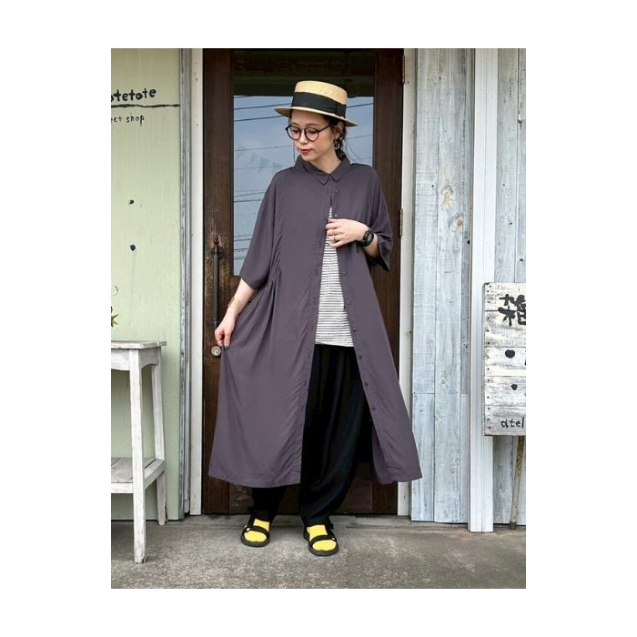 80114589　クルーネックラウンド裾タンクトップ