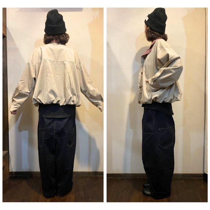 6576225　ダブルカラーブルゾン